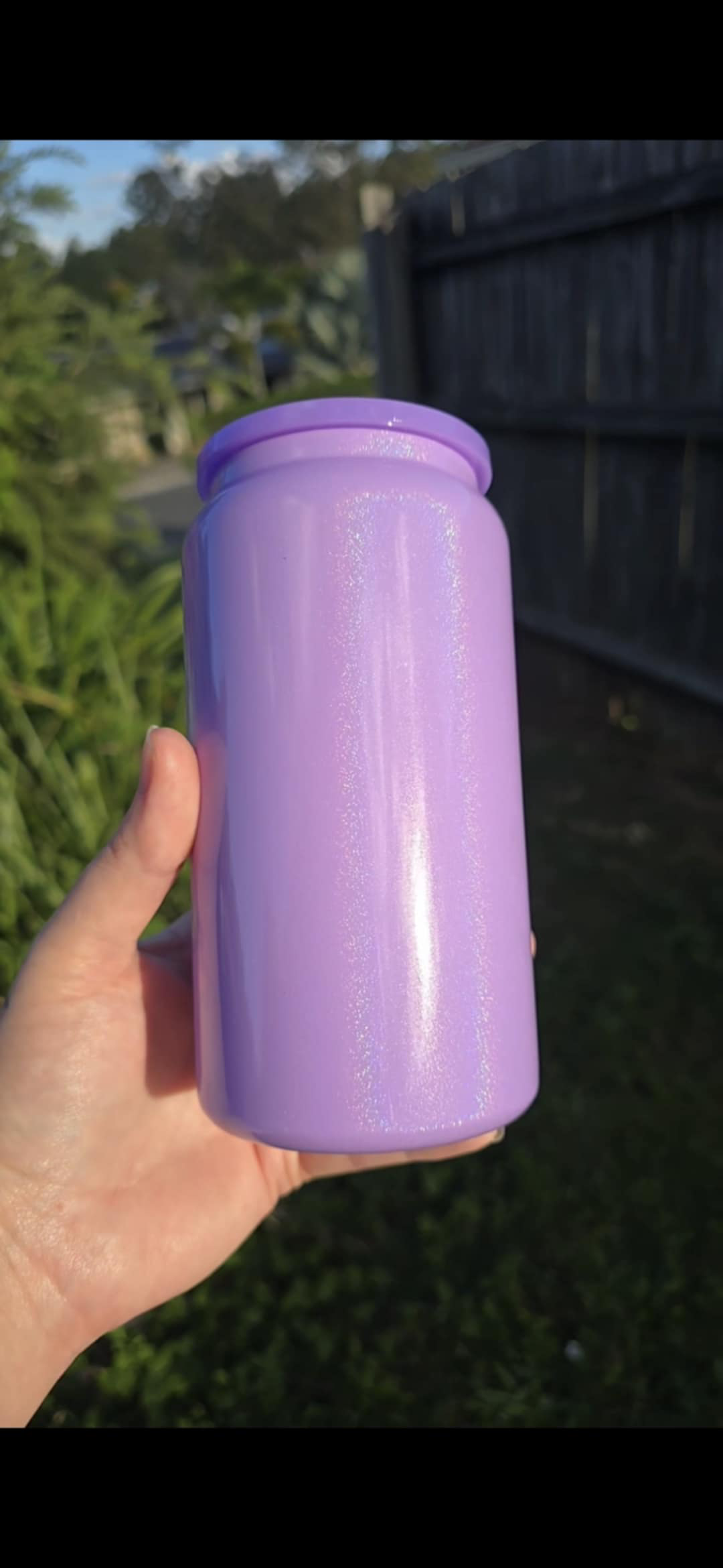 Shimmer Stainless Steel Cup 🌟